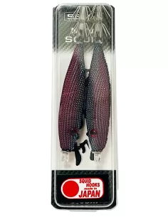 Seika mini squid soft silk for squid and cuttlefish fishing 9 cm 2pcs col.205 Seika squid and cuttlefish