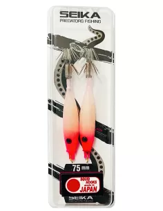 Seika mini squid soft silk for squid and cuttlefish fishing 7.5 cm 2pcs col.42 Seika squid and cuttlefish