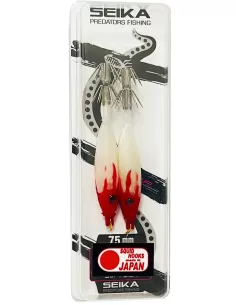 Seika mini squid soft silk for squid and cuttlefish fishing 7.5 cm 2pcs col.203 Seika squid and cuttlefish