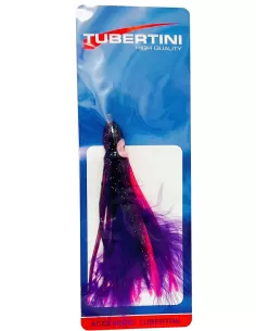 Tubertini Marabou Octopus artificial bait for light trolling 10 cm purple Tubertini Trolling