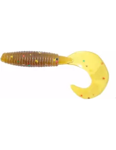 Kolpo Sakana Grub Silicone Flavored with Shrimp 60 mm 1.5 gr 10 pcs  2