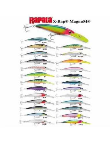 Rapala X-Rap Magnum 15 Esche Artificiali Rapala