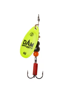 Dam Effzett Fluo Spinner Spoon Peach Spinning 4 gr 2