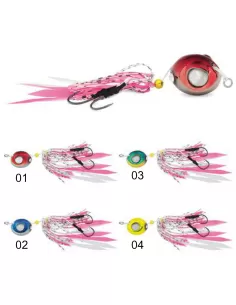 Seika Tai Skull Skirt + Tail inchiku 80 gr - fishing tackle 2