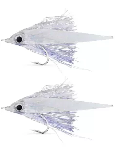 Seika Mangianza riproduzione di alici per la pesca con bombarde e piombi 45mm ami nr1 2pz - fishing tackle