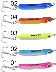 Seika Niki Jig Metal jig ideale per la pesca in-shore e off-shore 14 gr 45mm - fishing tackle 2