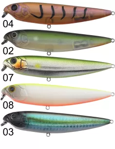 Seika Crazy Pencil walking the dog Gallegiante 65mm 4gr top water Esche Artificiali Minnow Seika 2