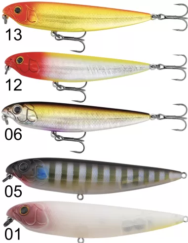 Seika Crazy Pencil walking the dog Gallegiante 85mm 10gr top water - fishing tackle
