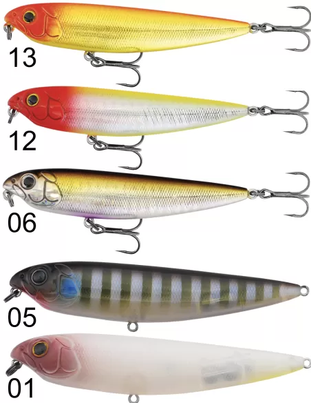 Seika Crazy Pencil walking the dog Gallegiante 85mm 10gr top water - fishing tackle