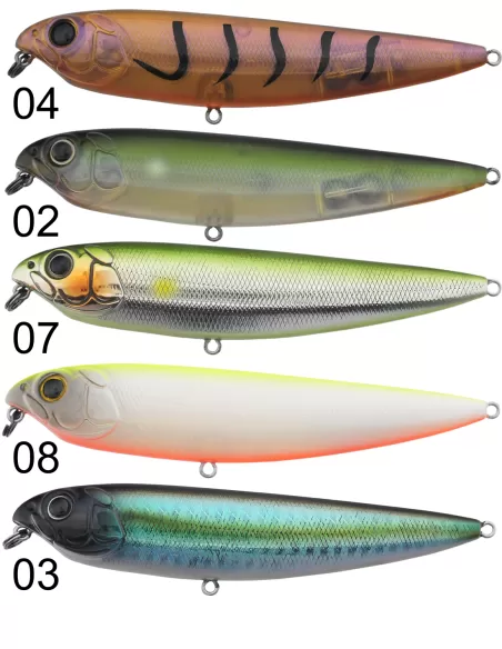 Seika Crazy Pencil walking the dog Gallegiante 85mm 10gr top water - fishing tackle