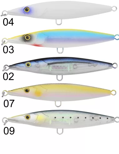 Seika Sober Artificiale per la pesca spinning top water 130mm 28gr galleggiante - fishing tackle