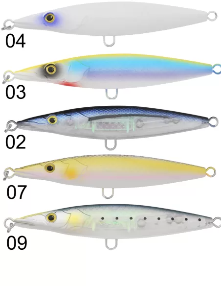 Seika Sober Artificiale per la pesca spinning top water 130mm 28gr galleggiante - fishing tackle