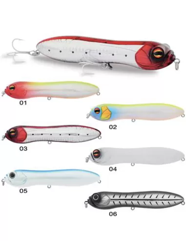Seika Poppy 130 mm 30 gr WTG Galeggiante micidiale per barracuda e pesci serra - fishing tackle