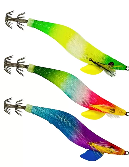 Kolpo Multi Egi Silk Totanara 3.0 glow tapered body balancing with magnetic spheres Totanare and pulp Kolpo