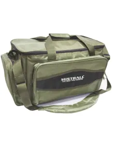 Borsa Pesca Portatile In Tessuto Oxford 37x20cm - Tracolla Con Tasche Multiple Per Attrezzatura Da Pesca - 3