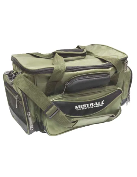 Mistrall multi-pocket fishing accessory bag with glasses holder 48x25x24 cm Mistrall equipment bags