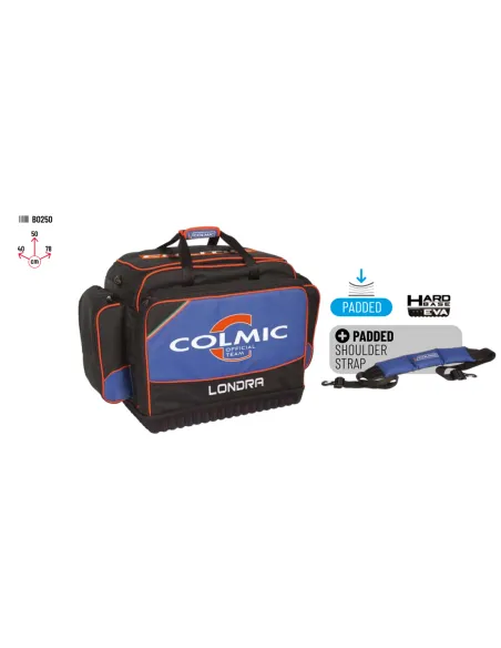 Colmic London bag with rigid bottom 40x50x70 cm