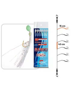 Colmic sabiki FL-020 with fluorocarbon Sabiki Colmic