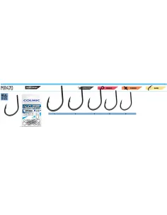 Colmic MR470 fishing hook with eyelet for large prey Hooks Fishing Eyelet Colmic