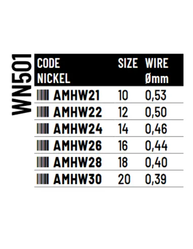 Colmic WN501 fishing hook with nickel-plated spade without barb suitable for fishing in carp fisheries Colmic Fishing Spade Hook