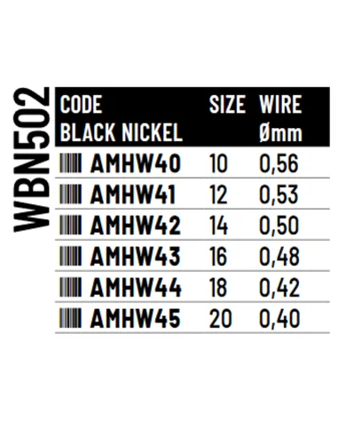 Colmic WBN502 fishing hook with black nickel barbless blade suitable for carp fishing. Fishing Blade Hooks...