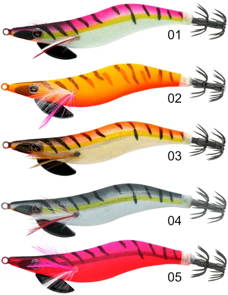 Herakles Sensei Egi Striped Series Totanara Misura 3.0 Totanare and Polpare Herakles