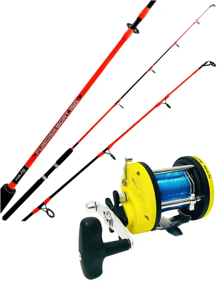 Kolpo Coastal Trolling Kit Rod Reel and Line Kolpo Fishing Kit