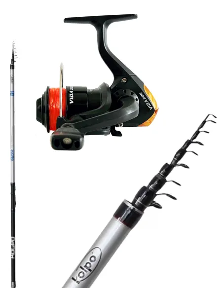 Lake Trout Reel and Wire Rod Kit