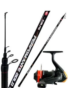Kit Bolognese Canna Elite 6Mt + Mulinello XC 3000: Pesca Passata Per Fiume E Mare