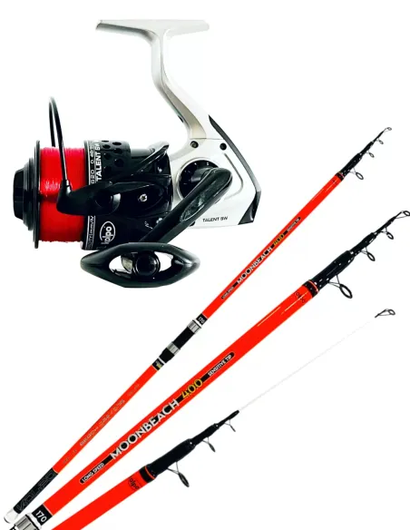 Shakespeare SALT Surf Lowrider – Canna Da Surfcasting 14-15ft Carbonio Leggero