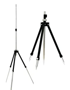 Kolpo height-adjustable tripod with universal thread for rollers and serbidora