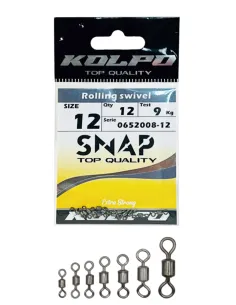 Kolpo High rotation Rolling Swivels 12 pcs 2