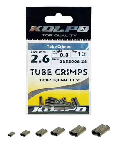 Kolpo Tube Crimps Crimping Tubes for Fishing Wire and Cable