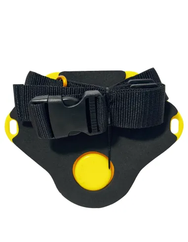 Kolpo combat belt for trolling, bottom fishing and catfish with non-slip rubber