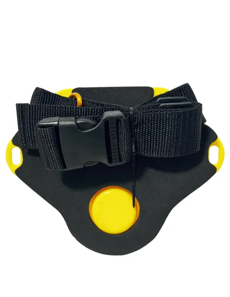 Kolpo combat belt for trolling, bottom fishing and catfish with non-slip rubber