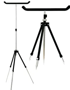 Kolpo height adjustable fishing tripod with eva rod rest