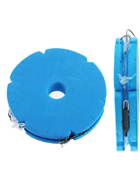 4 pz Terminale Trave Pronto 3 Ami Surfcasting Barca Bolentino-Pescaloccasione
