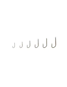 Tubertini ami da pesca serie 30 bronzato gambo medio forma stretta 25pz Ami Paletta da Pesca Tubertini