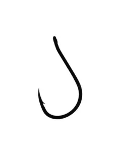 Tubertini fishing hooks series 553 black chrome medium shank fine wire with eyelet Hooks Eyelet Fishing Tubertini