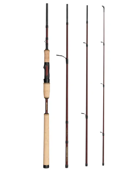 Abu Garcia Tormentor travel spinning rod 2.74mt 15/45gr Canne Travel Abu Garcia