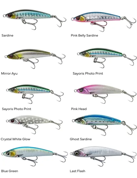 Savage Gear Gravity Pencil 8CM 33G Esche Artificiali Minnow Savage Gear