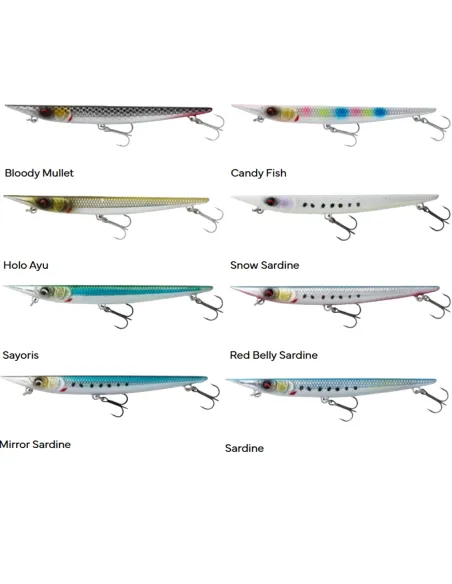 Savage Gear Needle Tracker 10CM 10GR S Esche Artificiali Minnow Savage Gear