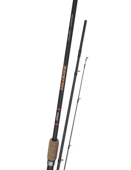 Three piece English Geodys fishing rod Tubertini