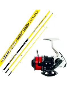 Kolpo Surfcasting Sea Fishing Kit with 4.20 m 230 g rod, reel and line