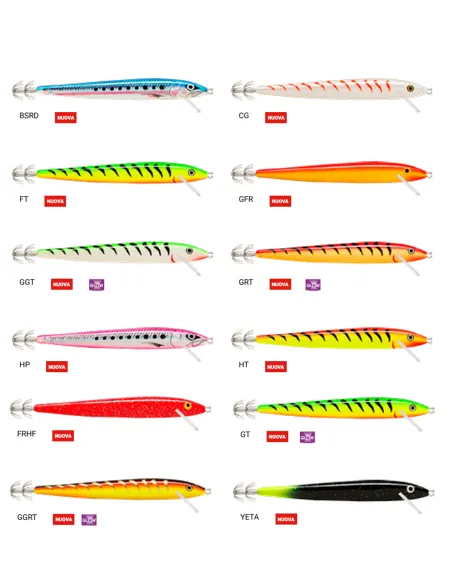 Rapala Floater Squid per calamari 13 cm 7 g Totanare e polpare Rapala