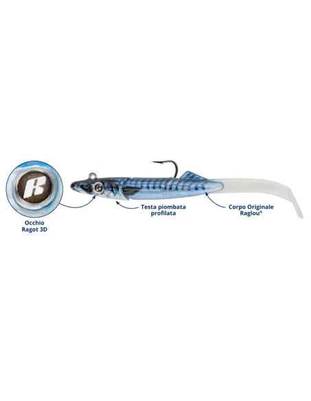 Raglou Hybrid 6.50 cm 2 pz Siliconici