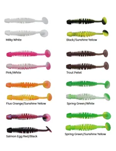 Berkley Powerbait power Leech 50mm 12pcs ash for trout Berkley