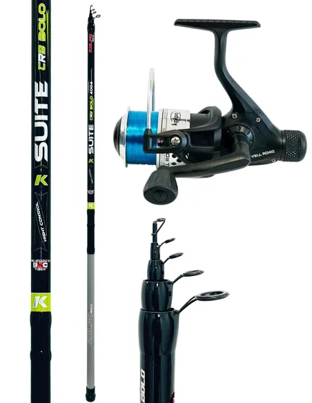 kit bolognese Advance Canna Mulinello e Filo Kit da pesca Kolpo