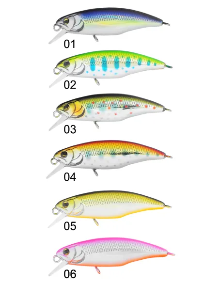 Seika Kepo Minnow 60mm 3g Suspending Action Artificial Lures Minnow Seika