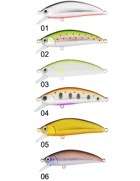 Seika Dian minnow spinning 67 mm 8.3 g sinking Artificial Lures Minnow Seika